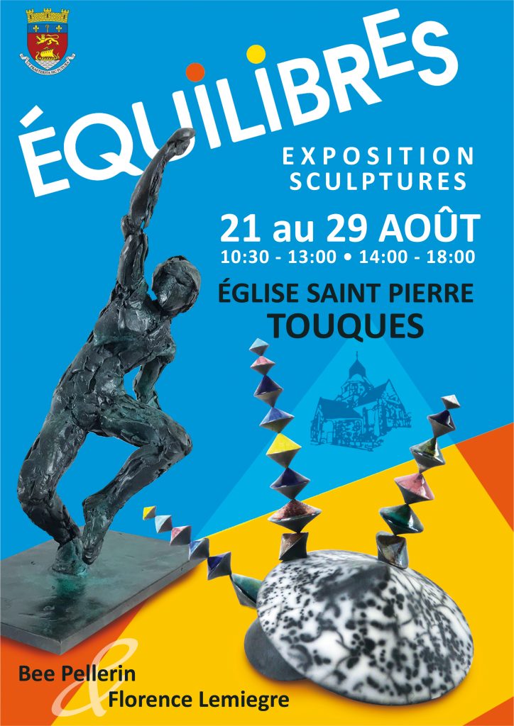 Église St Pierre de Touques: exposition Équilibres