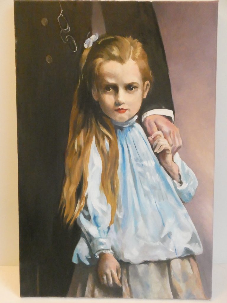 La petite-fille de Louis Pasteur, une oeuvre de Bee Pellerin.