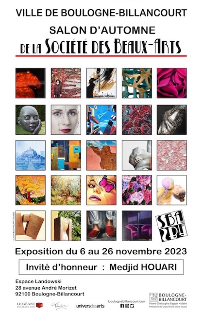 Salon d’automne de la société des Beaux-Arts de Boulogne-Billancourt