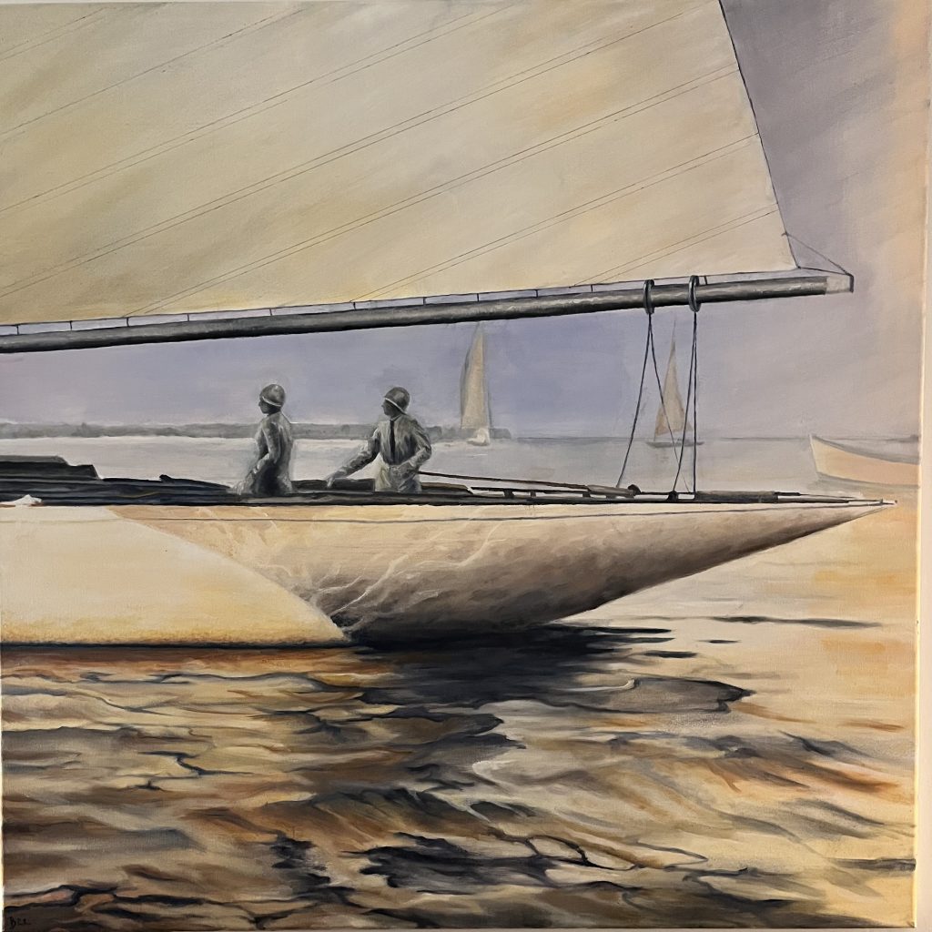 En mer…, une oeuvre de Bee Pellerin.