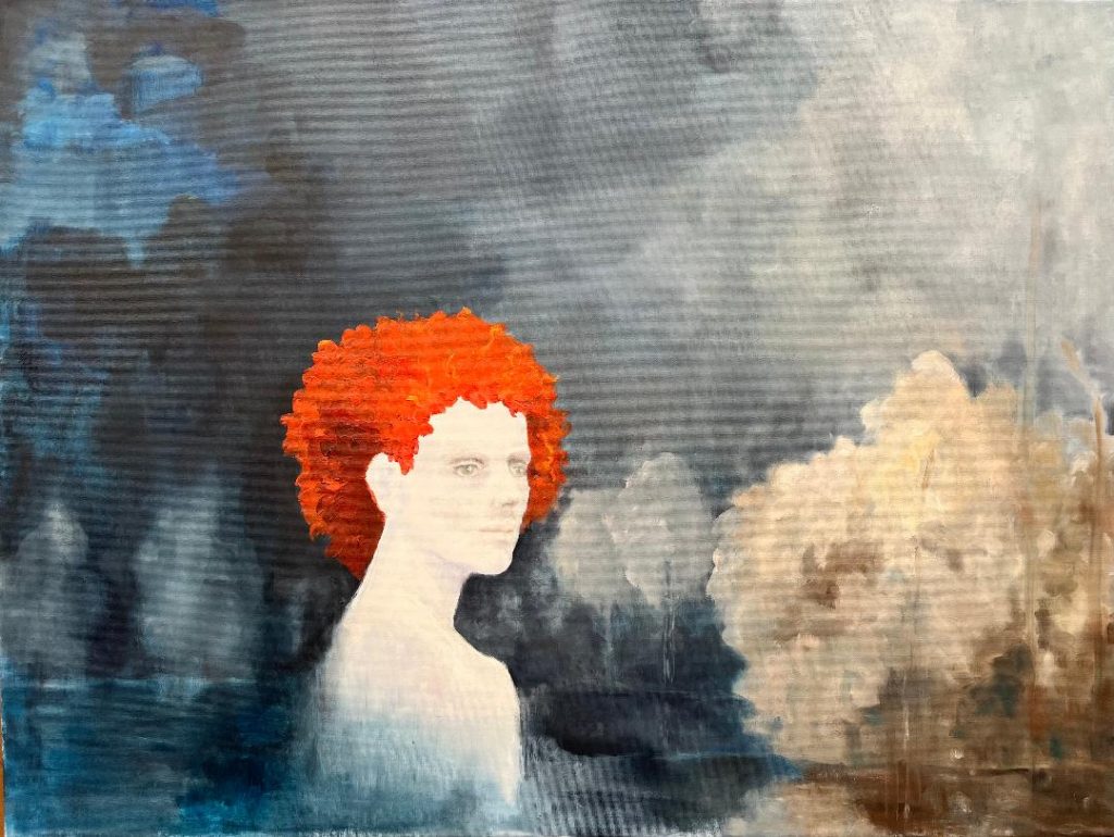 Julie… la rousse, une oeuvre de Bee Pellerin.