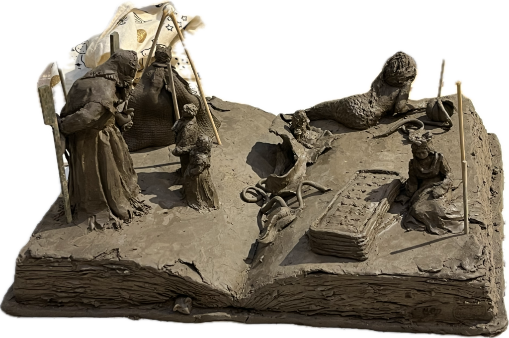 Le livre de contes II, une oeuvre de Bee Pellerin.